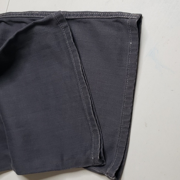 7 for all Mankind Womens A Pocket Flare Jeans Size 29 Logo Hippie Low Rise Y2K - Picture 15 of 16